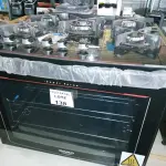 LOTE 138 - FOGÃO EMBUTIR 5 BOCAS DAKO PRETO MESA DE VIDRO TURBO GLASS (NO ESTADO SEM GARANTIA DE FUNCIONAMENTO, SUJEITO A POSSÍVEIS AVARIAS VISÍVEIS/OCULTAS E/OU AUSÊNCIA DE COMPONENTES)