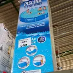 LOTE 069 - PISCINA BESTWAY 6473 LITROS ESTRUTURAL NOVA (NO ESTADO)