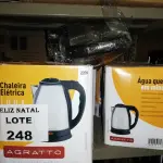 LOTE 248 - 5 CHALEIRAS (NO ESTADO SEM GARANTIA DE FUNCIONAMENTO, SUJEITO A POSSÍVEIS AVARIAS VISÍVEIS/OCULTAS E/OU AUSÊNCIA DE COMPONENTES)