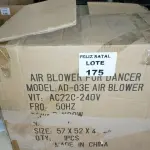 LOTE 175 - VENTILADOR DE VENTOINHA INFLÁVEL XPOWER 220V (NO ESTADO SEM GARANTIA DE FUNCIONAMENTO, SUJEITO A POSSÍVEIS AVARIAS VISÍVEIS/OCULTAS E/OU AUSÊNCIA DE COMPONENTES)