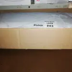 LOTE 243 - EVAPORADORA PHILCO(NO ESTADO SEM GARANTIA DE FUNCIONAMENTO, SUJEITO A POSSÍVEIS AVARIAS VISÍVEIS/OCULTAS E/OU AUSÊNCIA DE COMPONENTES)