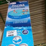 LOTE 069 - PISCINA BESTWAY 6473 LITROS ESTRUTURAL NOVA (NO ESTADO)