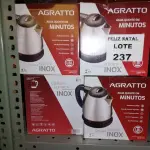 LOTE 237 - 8 CHALEIRAS (NO ESTADO SEM GARANTIA DE FUNCIONAMENTO, SUJEITO A POSSÍVEIS AVARIAS VISÍVEIS/OCULTAS E/OU AUSÊNCIA DE COMPONENTES)