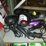 LOTE 274 - 4 SECADORES DE CABELO (NO ESTADO SEM GARANTIA DE FUNCIONAMENTO, SUJEITO A POSSÍVEIS AVARIAS VISÍVEIS/OCULTAS E/OU AUSÊNCIA DE COMPONENTES)