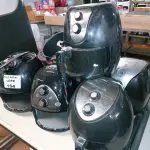 LOTE 154 - 7 AIR FRYER (NO ESTADO SEM GARANTIA DE FUNCIONAMENTO, SUJEITO A POSSÍVEIS AVARIAS VISÍVEIS/OCULTAS E/OU AUSÊNCIA DE COMPONENTES)