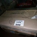 LOTE 049 - BANQUETA IDEAL DEMÓBILE NOGAL (NO ESTADO SEM GARANTIA DE FUNCIONAMENTO, SUJEITO A POSSÍVEIS AVARIAS VISÍVEIS/OCULTAS E/OU AUSÊNCIA DE COMPONENTES)