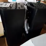 LOTE 124 - 2 CAIXAS DE SOM PHILCO (NO ESTADO SEM GARANTIA DE FUNCIONAMENTO, SUJEITO A POSSÍVEIS AVARIAS VISÍVEIS/OCULTAS E/OU AUSÊNCIA DE COMPONENTES)
