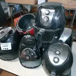 LOTE 154 - 7 AIR FRYER (NO ESTADO SEM GARANTIA DE FUNCIONAMENTO, SUJEITO A POSSÍVEIS AVARIAS VISÍVEIS/OCULTAS E/OU AUSÊNCIA DE COMPONENTES)