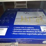 LOTE 220 - CONJUNTO INFANTIL DE MESA E CADEIRA MEMBER'S MARK (NO ESTADO SEM GARANTIA DE FUNCIONAMENTO, SUJEITO A POSSÍVEIS AVARIAS VISÍVEIS/OCULTAS E/OU AUSÊNCIA DE COMPONENTES)