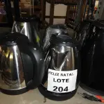 LOTE 204 - 6 CHALEIRAS (NO ESTADO SEM GARANTIA DE FUNCIONAMENTO, SUJEITO A POSSÍVEIS AVARIAS VISÍVEIS/OCULTAS E/OU AUSÊNCIA DE COMPONENTES)