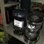 LOTE 257 - 5 CAFETEIRAS (NO ESTADO SEM GARANTIA DE FUNCIONAMENTO, SUJEITO A POSSÍVEIS AVARIAS VISÍVEIS/OCULTAS E/OU AUSÊNCIA DE COMPONENTES)