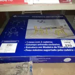 LOTE 220 - CONJUNTO INFANTIL DE MESA E CADEIRA MEMBER'S MARK (NO ESTADO SEM GARANTIA DE FUNCIONAMENTO, SUJEITO A POSSÍVEIS AVARIAS VISÍVEIS/OCULTAS E/OU AUSÊNCIA DE COMPONENTES)