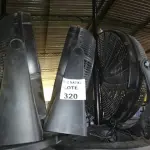 LOTE 320 - 6 VENTILADORES (NO ESTADO SEM GARANTIA DE FUNCIONAMENTO, SUJEITO A POSSÍVEIS AVARIAS VISÍVEIS/OCULTAS E/OU AUSÊNCIA DE COMPONENTES)