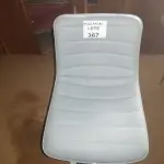 LOTE 367 - BANQUETA ALTA GIRATÓRIA (NO ESTADO SEM GARANTIA DE FUNCIONAMENTO, SUJEITO A POSSÍVEIS AVARIAS VISÍVEIS/OCULTAS E/OU AUSÊNCIA DE COMPONENTES)