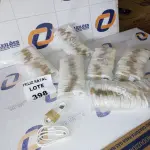 LOTE 398 - 120 CABOS CARREGADOR MICRO USB V8 (NO ESTADO SEM GARANTIA DE FUNCIONAMENTO, SUJEITO A POSSÍVEIS AVARIAS VISÍVEIS/OCULTAS E/OU AUSÊNCIA DE COMPONENTES)