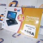 LOTE 195 - DVD PORTATIL 9,8 POLEGADAS (NO ESTADO SEM GARANTIA DE FUNCIONAMENTO, SUJEITO A POSSÍVEIS AVARIAS VISÍVEIS/OCULTAS E/OU AUSÊNCIA DE COMPONENTES)