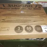 LOTE 314 - DEPURADOR DE AR SLIM PRETO 60CM 220V SUGGAR (NO ESTADO SEM GARANTIA DE FUNCIONAMENTO, SUJEITO A POSSÍVEIS AVARIAS VISÍVEIS/OCULTAS E/OU AUSÊNCIA DE COMPONENTES)