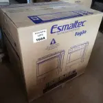 LOTE 168 - 01 FOGÃO ESMALTEC 5 BOCAS ÁGATA COM ACENDIMENTO AUTOMÁTICO – INOX (SEM USO) (NO ESTADO SEM GARANTIA DE FUNCIONAMENTO, SUJEITO A POSSÍVEIS AVARIAS VISÍVEIS/OCULTAS E/OU AUSÊNCIA DE COMPONENTES)