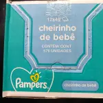 LOTE 058 - 01 CAIXA DE LENÇOS UMEDECIDOS PAMPERS CHEIRINHO DE BEBÊ COM 12 PEÇAS DE 48 LENÇOS CADA, 17.1CMX14.4CM (NOVO) VALIDADE 16/07/2022 (NO ESTADO SEM GARANTIA DE FUNCIONAMENTO, SUJEITO A POSSÍVEIS AVARIAS VISÍVEIS/OCULTAS E/OU AUSÊNCIA DE COMPONENTES)