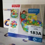 LOTE 183 - PISCINA DE BOLINHAS INFANTIL BEBE COM CESTA - FISHER PRICE (NO ESTADO SEM GARANTIA DE FUNCIONAMENTO, SUJEITO A POSSÍVEIS AVARIAS VISÍVEIS/OCULTAS E/OU AUSÊNCIA DE COMPONENTES)