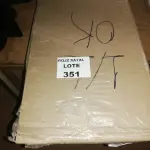 LOTE 351 - BANCADA GOURMET PARA COZINHA COM NICHOS BRANCO - SAN MARINO (NO ESTADO SEM GARANTIA DE FUNCIONAMENTO, SUJEITO A POSSÍVEIS AVARIAS VISÍVEIS/OCULTAS E/OU AUSÊNCIA DE COMPONENTES)