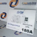 LOTE 180 - KIT DE SEGURANÇA INTELIGENTE I2GO (NO ESTADO SEM GARANTIA DE FUNCIONAMENTO, SUJEITO A POSSÍVEIS AVARIAS VISÍVEIS/OCULTAS E/OU AUSÊNCIA DE COMPONENTES)