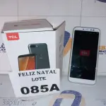 LOTE 085 - CELULAR SMARTPHONE L10 32GB 5,5 TCL (NO ESTADO SEM GARANTIA DE FUNCIONAMENTO, SUJEITO A POSSÍVEIS AVARIAS VISÍVEIS/OCULTAS E/OU AUSÊNCIA DE COMPONENTES)