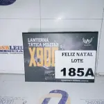 LOTE 185 - LANTERNA TÁTICA MILITAR X900 (NO ESTADO SEM GARANTIA DE FUNCIONAMENTO, SUJEITO A POSSÍVEIS AVARIAS VISÍVEIS/OCULTAS E/OU AUSÊNCIA DE COMPONENTES)