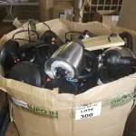 LOTE 300 - SUCATAS DE CHALEIRAS (NO ESTADO SEM GARANTIA DE FUNCIONAMENTO, SUJEITO A POSSÍVEIS AVARIAS VISÍVEIS/OCULTAS E/OU AUSÊNCIA DE COMPONENTES)