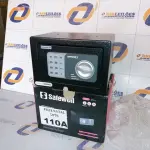 LOTE 110 - COFRE ELETRÔNICO MODELO 15EF, SAFEWELL (NO ESTADO SEM GARANTIA DE FUNCIONAMENTO, SUJEITO A POSSÍVEIS AVARIAS VISÍVEIS/OCULTAS E/OU AUSÊNCIA DE COMPONENTES)