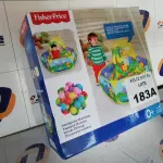 LOTE 183 - PISCINA DE BOLINHAS INFANTIL BEBE COM CESTA - FISHER PRICE (NO ESTADO SEM GARANTIA DE FUNCIONAMENTO, SUJEITO A POSSÍVEIS AVARIAS VISÍVEIS/OCULTAS E/OU AUSÊNCIA DE COMPONENTES)
