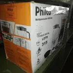 LOTE 315 - MULTIPROCESSADOR, PMP1600P, 1400W, PRETO, 220V, PHILCO (NO ESTADO SEM GARANTIA DE FUNCIONAMENTO, SUJEITO A POSSÍVEIS AVARIAS VISÍVEIS/OCULTAS E/OU AUSÊNCIA DE COMPONENTES)