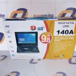 LOTE 140 - DVD PORTATIL 9,8 POLEGADAS (NO ESTADO SEM GARANTIA DE FUNCIONAMENTO, SUJEITO A POSSÍVEIS AVARIAS VISÍVEIS/OCULTAS E/OU AUSÊNCIA DE COMPONENTES)