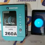LOTE 260 - TABLET POSITIVO TWIST TAB T770C, 32GB,  (NO ESTADO SEM GARANTIA DE FUNCIONAMENTO, SUJEITO A POSSÍVEIS AVARIAS VISÍVEIS/OCULTAS E/OU AUSÊNCIA DE COMPONENTES)