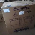 LOTE 068 - 01 FOGÃO ESMALTEC 5 BOCAS ÁGATA COM ACENDIMENTO AUTOMÁTICO – INOX (SEM USO) (NO ESTADO SEM GARANTIA DE FUNCIONAMENTO, SUJEITO A POSSÍVEIS AVARIAS VISÍVEIS/OCULTAS E/OU AUSÊNCIA DE COMPONENTES)