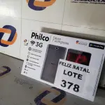 LOTE 378 - TABLET PHILCO TELA 7 3G WIFI 16GB (NO ESTADO SEM GARANTIA DE FUNCIONAMENTO, SUJEITO A POSSÍVEIS AVARIAS VISÍVEIS/OCULTAS E/OU AUSÊNCIA DE COMPONENTES)