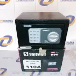 LOTE 110 - COFRE ELETRÔNICO MODELO 15EF, SAFEWELL (NO ESTADO SEM GARANTIA DE FUNCIONAMENTO, SUJEITO A POSSÍVEIS AVARIAS VISÍVEIS/OCULTAS E/OU AUSÊNCIA DE COMPONENTES)