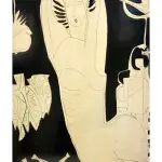 LOTE 002 - 01 GRAVURA, 68X45 CM.