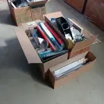 LOTE 088 - 01-LOTE C/MATERIAIS PARA ESCRITÓRIO (NO ESTADO)