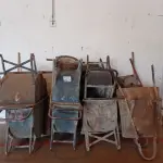 LOTE 070 - 06-CARRINHOS PARA OBRA (JERICO), 03-CARRINHOS DE MÃO. (NO ESTADO)