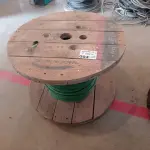 LOTE 004 - 01-CARRETEL DE FIO 1,25MM 0,6/1KV(NO ESTADO)