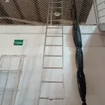 LOTE 066 - 01-ESCADA EM ALUMÍNIO (NO ESTADO)