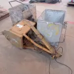LOTE 020 - 01-GUINCHO DE COLUNA ELÉTRICO PARA OBRA (NO ESTADO)