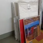 LOTE 105 - 01-LOTE C/ MOLDURAS PARA QUADROS (NO ESTADO)