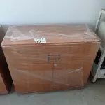 LOTE 083 - 01- ARMÁRIO EM MADEIRA, 02-PORTAS (NO ESTADO)