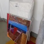 LOTE 105 - 01-LOTE C/ MOLDURAS PARA QUADROS (NO ESTADO)