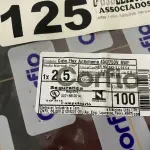 LOTE 125 - 01 ROLO DE CABO FLEX ANTICHAMA450/750 COR PRETA 2.5MM 100 METROS MARCA CORFIO (NOVO) (NO ESTADO)