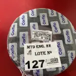 LOTE 127 - 01 ROLO DE CABO FLEX ANTICHAMA450/750 COR PRETA 2.5MM 100 METROS MARCA CORFIO (NOVO) (NO ESTADO)