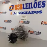 LOTE 088 - 06 PEÇAS DA BASE DA COLUNA EXTERNA DO VENTILADOR DE COLUNA VENTDELTA. (NO ESTADO, NÃO SABEMOS SE FUNCIONA. LEILÃO NÃO TEM GARANTIA E NEM DEVOLUÇÃO).