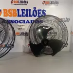 LOTE 137 - 01 CONJUNTO DO VENTILADOR CADENCE GRADE, HÉLICE E BOTÃO. (NO ESTADO, NÃO SABEMOS SE FUNCIONA. LEILÃO NÃO TEM GARANTIA E NEM DEVOLUÇÃO).